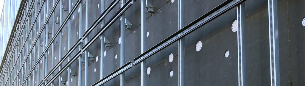 fastenings for ventilated facades