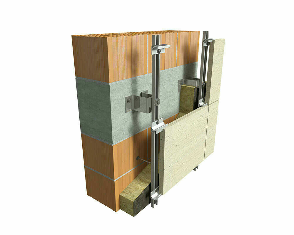 fastenings for ventilated facades series ab