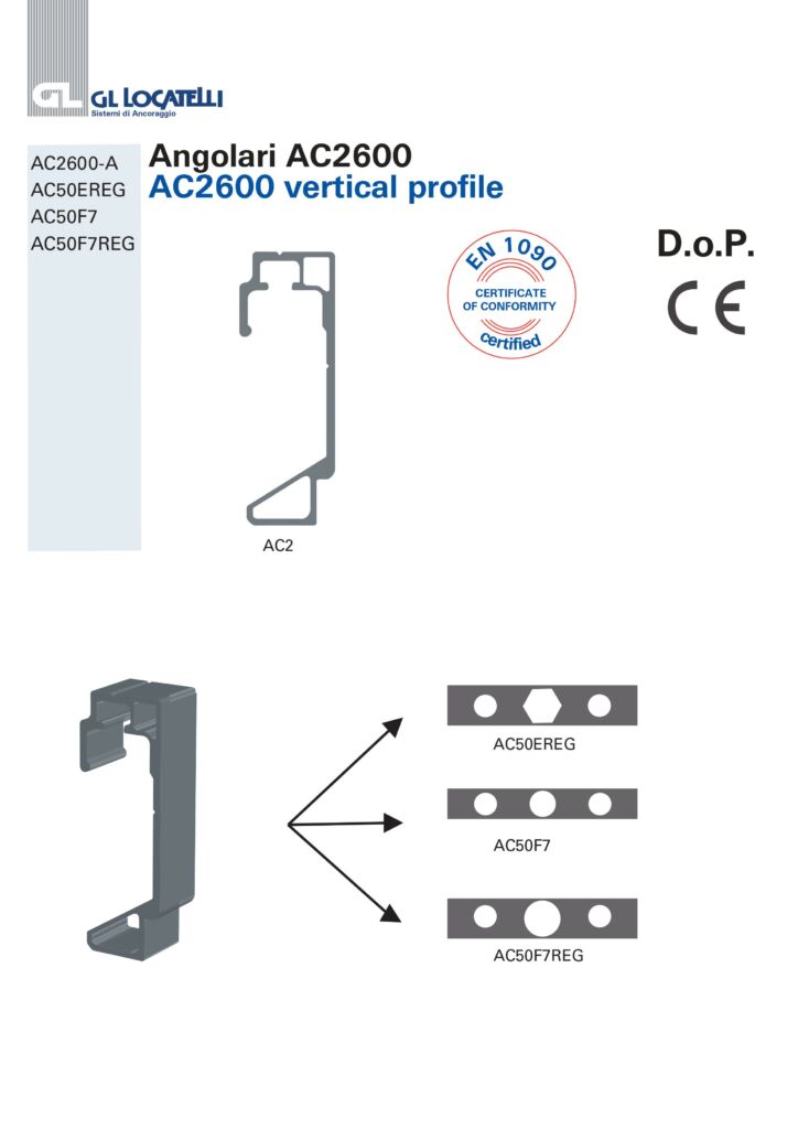 AC2600 VERTICAL PROFILE