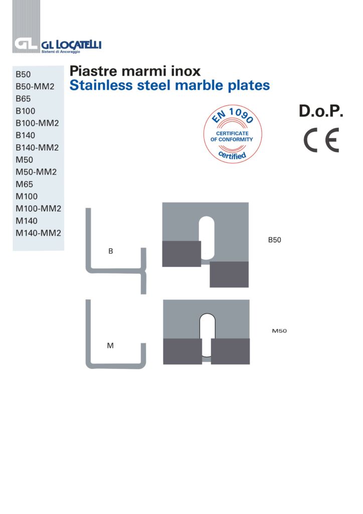 STAINLESS STEEL MARBLE PLATES