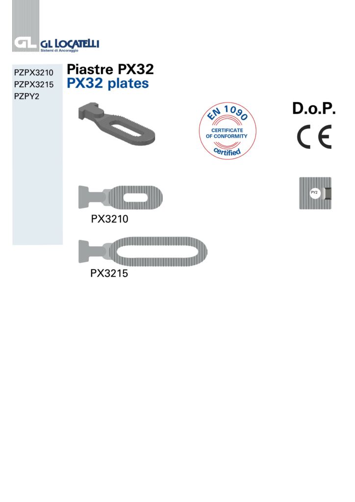 DoP Piastra PX32